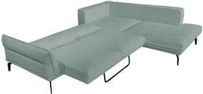 Γωνιακός καναπές Dijon-Menta-Αριστερή