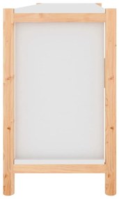 Ντουλάπι Λευκό 107 x 38 x 60 εκ. από Επεξεργασμένο Ξύλο - Λευκό