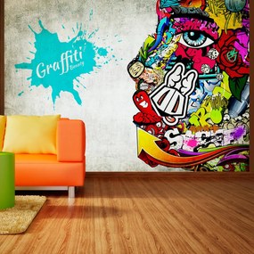 Φωτοταπετσαρία - Graffiti beauty 300x210