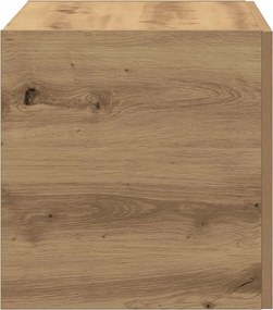 vidaXL Ντουλάπι Τοίχου Αρτισιανή Δρυς 80x39x40 εκ. Επεξεργασμένο Ξύλο