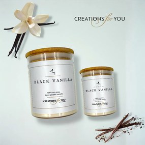 Κερί Αρωματικό Black Vanilla - 600 γρ. +-