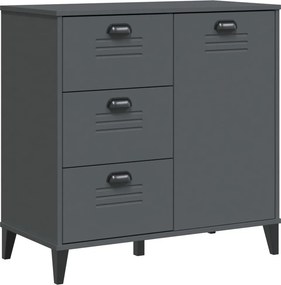 vidaXL Μπουφές VIKEN Ανθρακί Γκρι 80x40x80 εκ. από Επεξεργασμένο Ξύλο