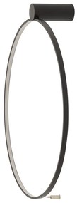 Φωτιστικό Τοίχου Circolo S 10930 45x50x13cm 18W 4000K 600lm Led Black-White Nowodvorski