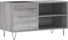 vidaXL Δισκοθήκη Γκρι Sonoma 85 x 38 x 48 εκ. από Επεξεργασμένο Ξύλο