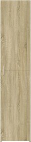 vidaXL Ντουλάπι Sonoma Δρυς 40x42,5x185 εκ. από Επεξεργασμένο Ξύλο
