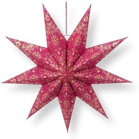 ΧΡΙΣΤΟΥΓΕΝΝΙΑΤΙΚΟ ΣΤΟΛΙΔΙ 60cm PIP STUDIO - STAR PAPER OVERALL PRINT RED