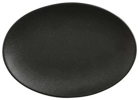 Πιατέλα Σερβιρίσματος Οβάλ Caviar AX0206 35x25cm Black Maxwell&Williams Porcelain