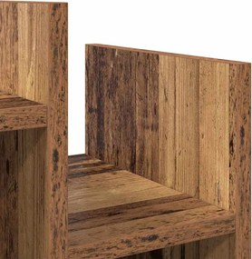 vidaXL Βοηθητικό ντουλάπι Παλιό ξύλο 60 x 26 x 60 εκ.