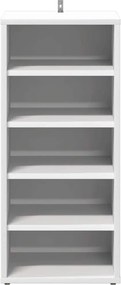 vidaXL Παπουτσοθήκη Λευκή 31,5 x 35 x 70 εκ. από Επεξ. Ξύλο
