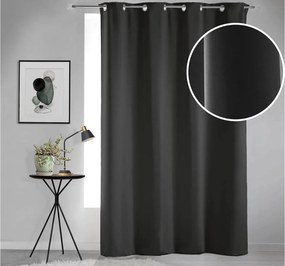 Κουρτίνα blackout Occult Douceur d'intérieur - 135x280cm - Μαύρο