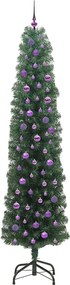 vidaXL Τεχνητό Χριστουγεννιάτικο Δέντρο με 300 LED Πράσινο 240 cm