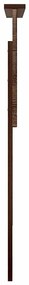 vidaXL Κεφαλάρι με κεφαλάρι Καφέ δρυς 80 cm Επεξεργασμένο ξύλο