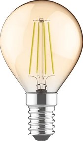 Λαμπτήρας LED E14 Retro 5W 2700K Dimmable Step Amber  (10 τεμάχια)