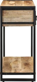 vidaXL Τραπέζι κονσόλας 100x35x75 cm Στερεό ακατέργαστο ξύλο Mango