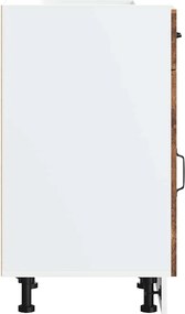 vidaXL ντουλάπι βάσης κουζίνας Kalmar από Επεξεργασμένο Ξύλο