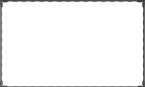 vidaXL Περίγραμμα γκαζόν 100 x 60 x 20 εκ. Ατσάλι Μαύρο