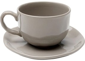 Coffee Cup Organic Grey (2/part) - Γκρι