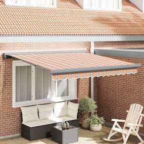 vidaXL Σκηνίτσα Αναδιπλούμενη Πολύχρωμο 300 x 250 εκ Ύφασμα, Μέταλλο