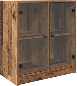 vidaXL Βοηθητικό ντουλάπι Παλιό Ξύλο 68 x 37 x 75,5 εκ