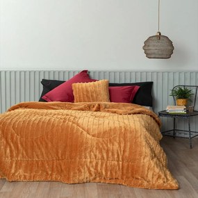 Κουβερτοπάπλωμα Gwen Gold Palamaiki  Semi-double 160x240cm Πολυέστερ