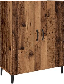 vidaXL Highboard 2 pcs Παλαιό ξύλο Επεξεργασμένο ξύλο