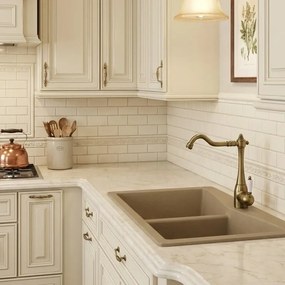 Sanitec Classic 326 (93×51) - Γρανιτένιος νεροχύτης - Granite TERRACOTTA