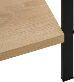 vidaXL Ραφιέρα 5 Επιπέδων Δρυς 60x27,6x158,5 εκ. Επεξεργασμένο Ξύλο