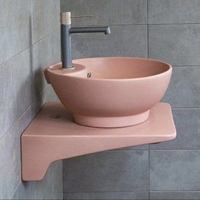 Diamante Ø41 - Επιτραπέζιος νιπτήρας μπανιου - Ροζ