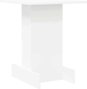vidaXL End Table Λευκό 44,5 x 45 x 55 εκ Επεξεργασμένο ξύλο