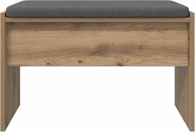VidaXL Παγκάκι Χαλωρίου Artisan Oak 63 x 38 x 40 εκ