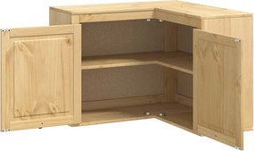 vidaXL Ντουλαπιού (Cabinet) SKI Μέλι Καφέ 80 x 80 x 60 εκ.
