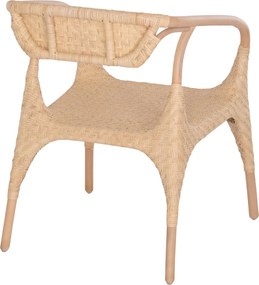 ΠΟΛΥΘΡΟΝΑ GABE ΕΣΩΤ.ΧΩΡΩΝ HM9956.01 ΦΥΣΙΚΟ RATTAN 62x60x79Υεκ.