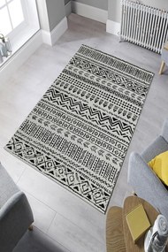Χαλί W1083 213HFT1756 White-Black Conceptum Hypnose 80X120cm