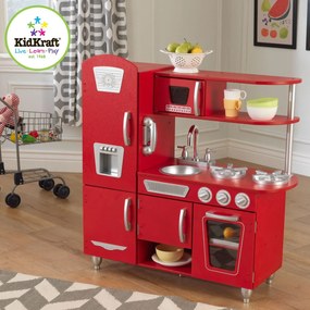 Κουζίνα KidKraft Vintage-Κόκκινο