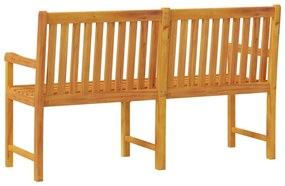 vidaXL Πάγκοι κήπου 1-Αριθμός καθισμάτων 150 x 55,5 x 90 cm