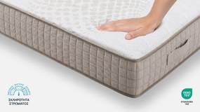 Στρώμα Sleepy, Exclusive Hybrid Cool Gel, 90x200x22, Μέτριο
