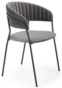 60-21175 K426 chair color: grey DIOMMI V-CH-K/426-KR-POPIELATY, 1 Τεμάχιο