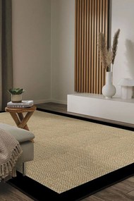Χαλί W1109 213HFT1995 Natural-Black Conceptum Hypnose 100X200cm