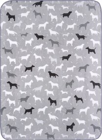 Κουβέρτα Βελουτέ Μονή (160x220) Kentia Kids Dogo