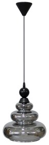 Φωτιστικό Οροφής GL-6030/25 -B- 1/L 02-0442 1xE27 25x110cm Fume Heronia