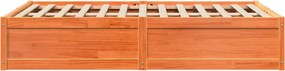vidaXL Σκελετός Κρεβ. Χωρίς Στρώμα Καφέ Κεριού 120x200 εκ Μασίφ Πεύκο