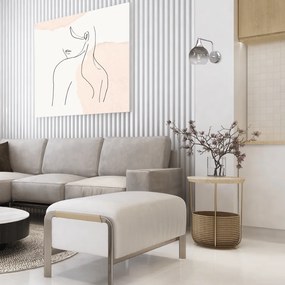 Απλίκα Τοίχου Monte Ασημί