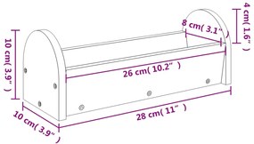 ΤΑΪ́ΣΤΡΑ ΚΟΥΝΕΛΙΩΝ 28 X 10 X 10 ΕΚ. ΑΠΟ ΜΑΣΙΦ ΞΥΛΟ ΕΛΑΤΗΣ 172422