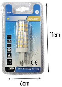 Λάμπα LED G9 7W 580Lumen – LED Bulb G9