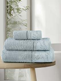 Σετ Πετσέτες 3τμχ (30x50 + 50x90 + 70x140) - Inverno Light Blue 5206482182103