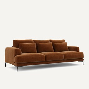 Καναπές 4 θέσεων από βελούδινο chenille, Marsile