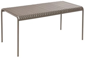 WOODWELL MODIAL Τραπέζι Μέταλλο Βαφή Cappuccino 159x80x75cm Ε5491,2