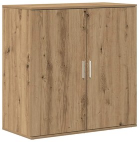 vidaXL Πλαϊνό γραφείο artisan δρυς 79 x 38 x 80 εκ. Επεξεργασμένο ξύλο