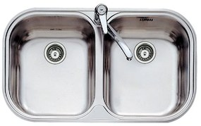 Teka Stylo 2C Inox Ένθετος Λείος Νεροχύτης