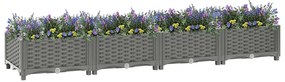 vidaXL Ζαρντινιέρα 160 x 40 x 23 εκ. από Πολυπροπυλένιο